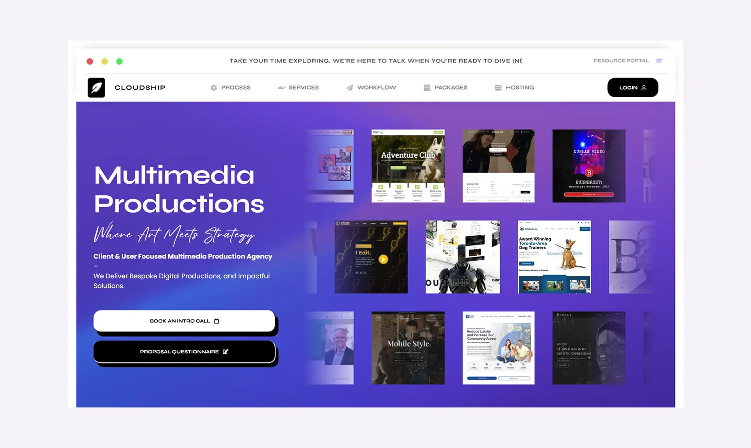 CloudShip Website Thumbnail